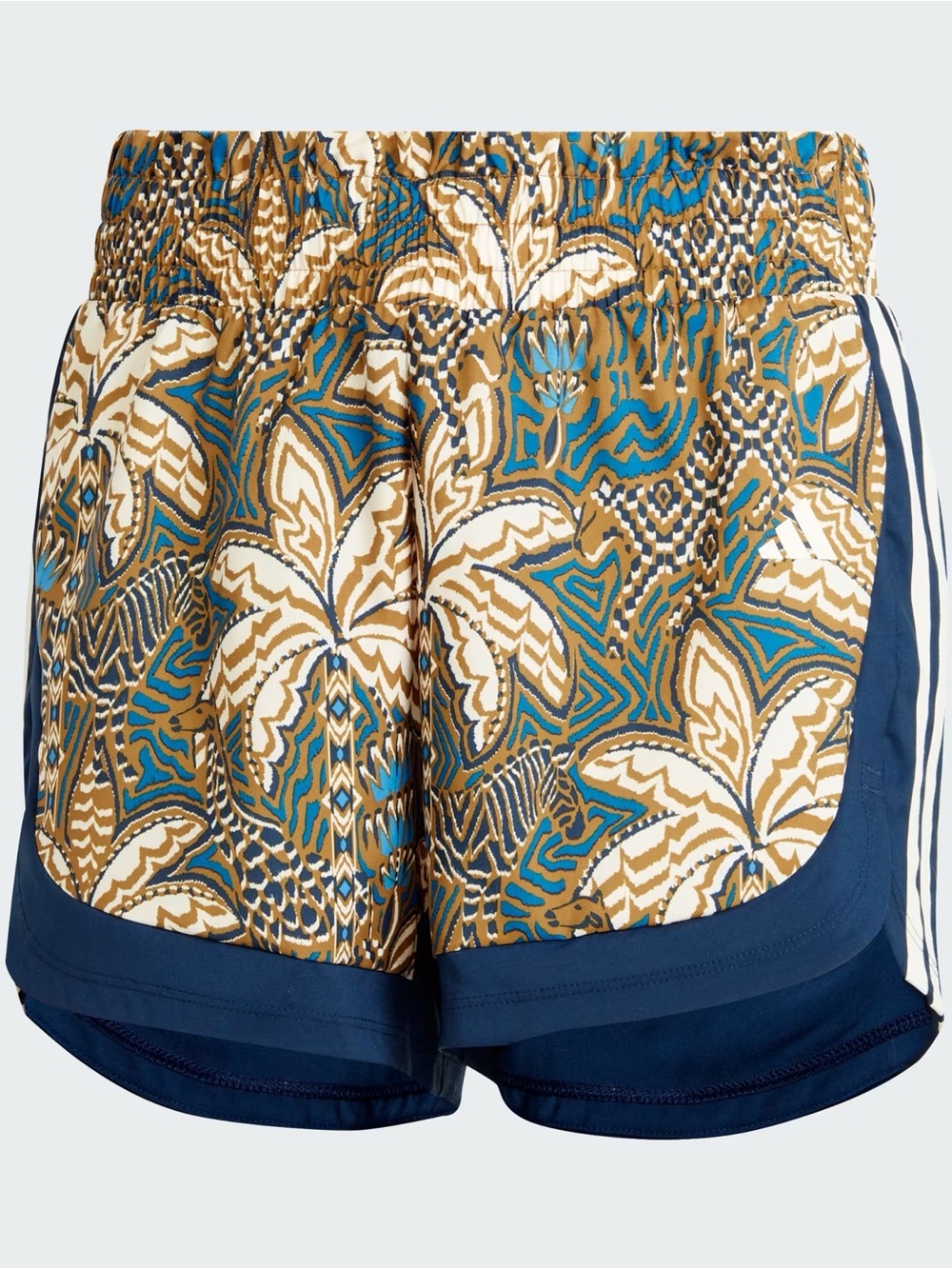 adidas x Farm Rio Pacer Shorts Crystal Sands XS